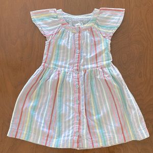 EUC Baby Gap striped dress. Size 4T.